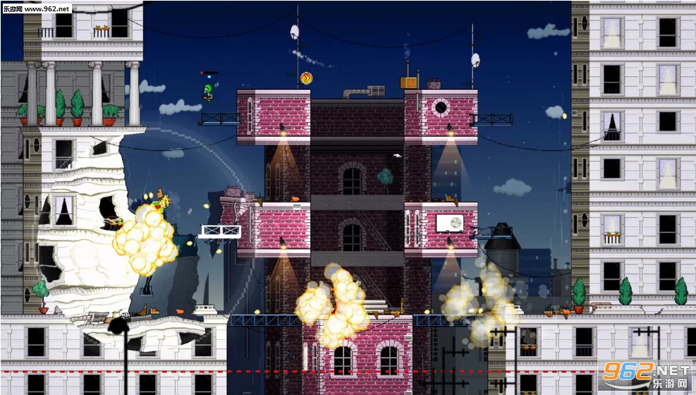 �������ǹս(Super Rocket Shootout)ƽ̨ǹսС��Ϸ��ͼ0