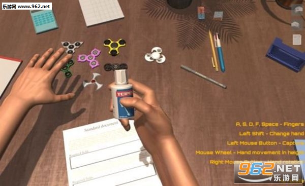 Fidget finger spinner simulator(�ֲ�ģ����(Hand Simulator)���İ�)��ͼ0