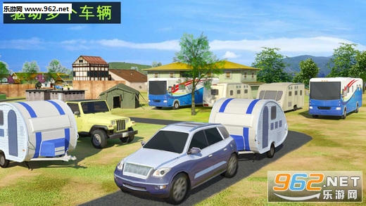 Camper Van Truck Simulator: Cruiser Car Trailer 3D(�ļ�¶Ӫ���ᳵģ�������İ�)v1.2��ͼ1