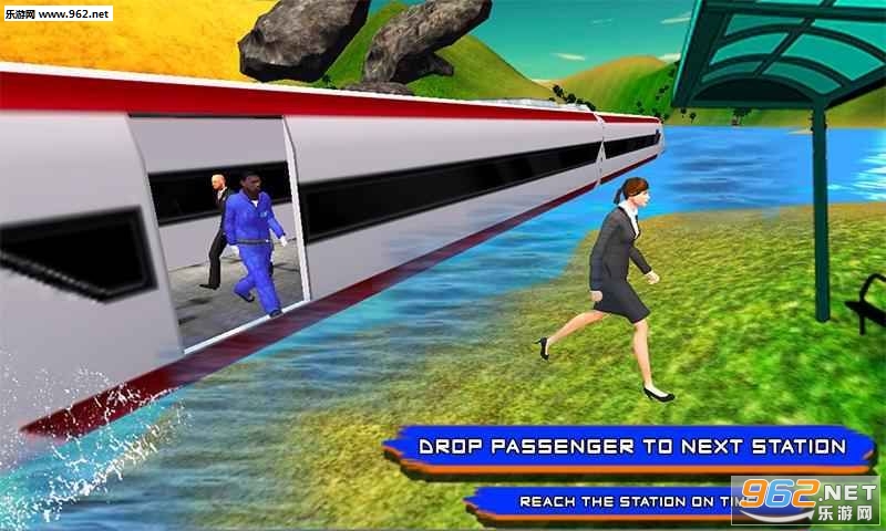 Water Train Driving Simulator(ˮ�ϻ𳵼�ʻģ������׿��)v1.6��ͼ1