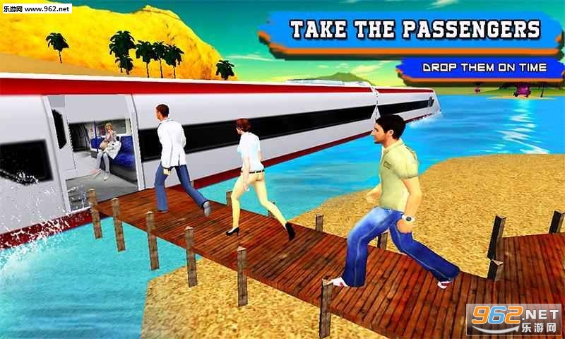 Water Train Driving Simulator(ˮ�ϻ𳵼�ʻģ������׿��)v1.6��ͼ2