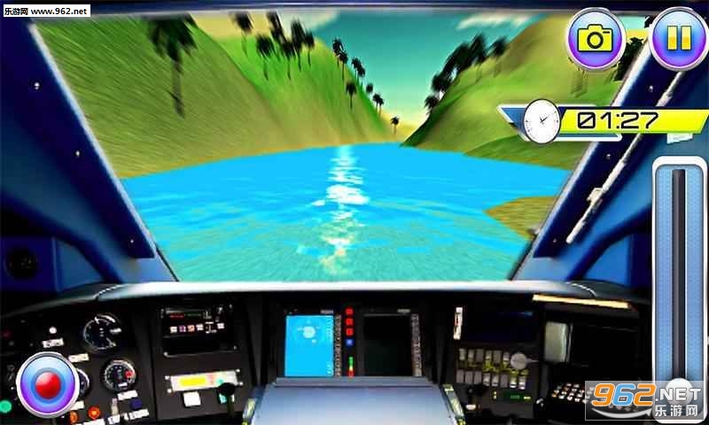 Water Train Driving Simulator(ˮ�ϻ𳵼�ʻģ������׿��)v1.6��ͼ3