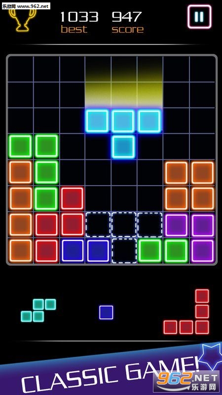 Glow Block Puzzle(ө�ⷽ��ƴͼ��׿��)v1.0.3��ͼ0