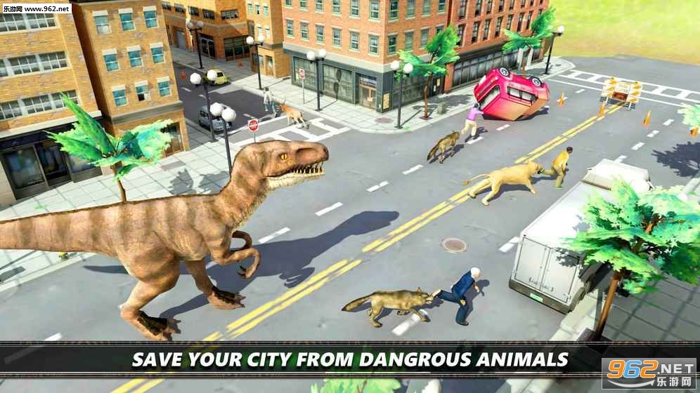 ����ģ��2017Dinosaur Simulation 2017- Dino City Hunting���İ�v1.1.1��ͼ2
