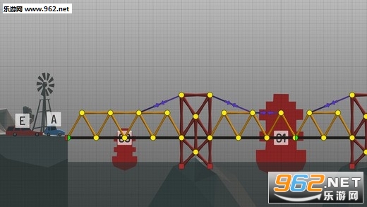 桥梁构造者poly bridge安卓汉化版截图1