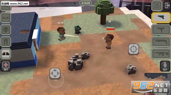 �ʼ��ڱ����ҵ�ս��(Guns Royale Blocky Battlegrounds)���İ�v1.0��ͼ1