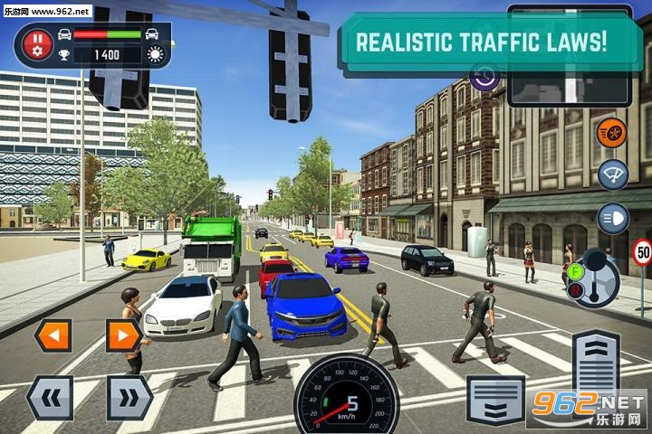 Car Driving School Simulator(������ʻѧУģ���� 1.6���޽��ֱװ��)��ͼ0