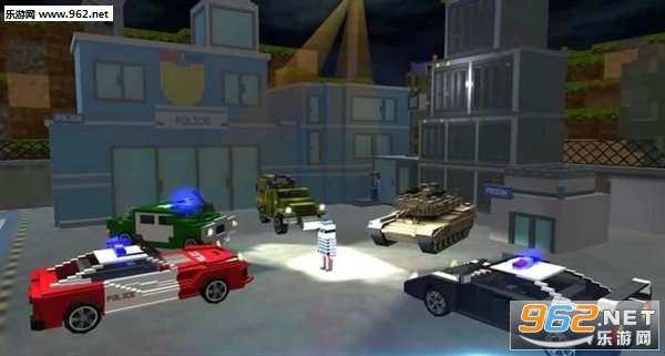 Mr. Blocky City Police Craft(���д�׷����׿��)v1.5��ͼ2
