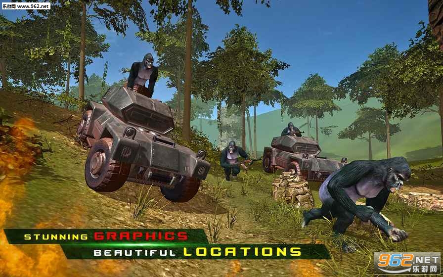 Apes Hunter Jungle Survival(Գ���˴������氲׿��)v1.1.2��ͼ3
