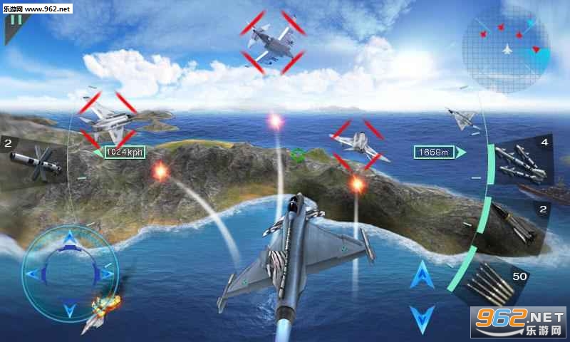 Sky Fighters(���о�ս3D�ֻ���)��ͼ2