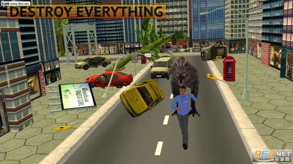 Wild Dinosaur Simulator City Attack(Ұ������ģ�������й�����׿��)��ͼ3