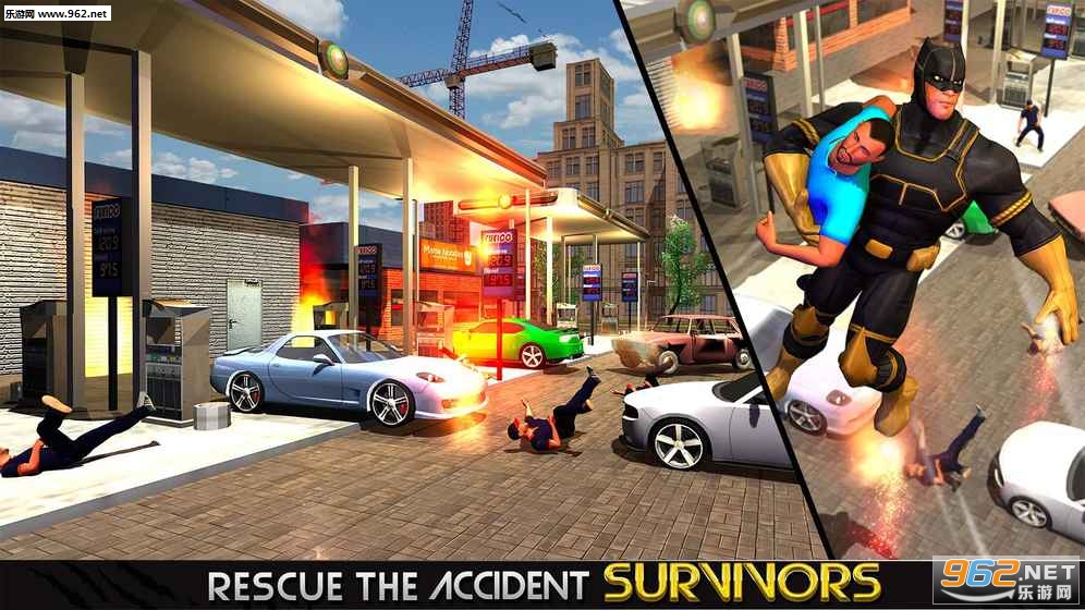 Super Panther Flying Hero City Survival(����������Ӣ�۳����氲׿��)v1.1��ͼ2