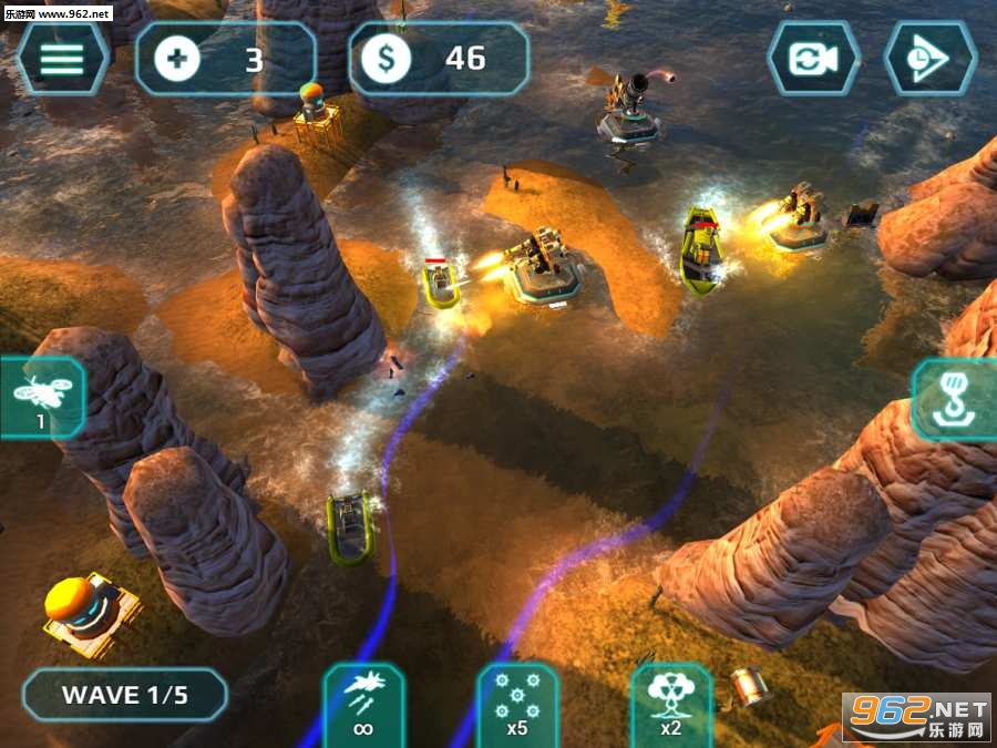Naval Storm TD(���Ϸ籩��׿��ʽ��)v0.7.1��ͼ3
