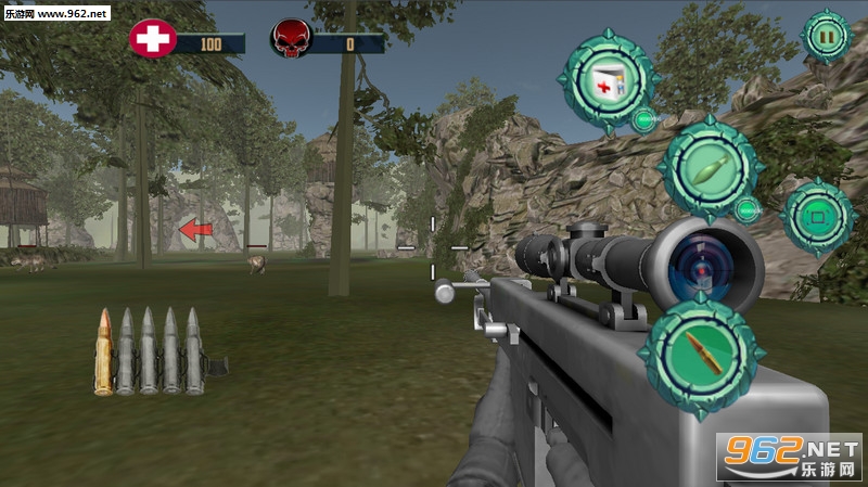 Wolf Sniper Hunting(�ѻ��ֶ�������3D��׿��)v1.0��ͼ3
