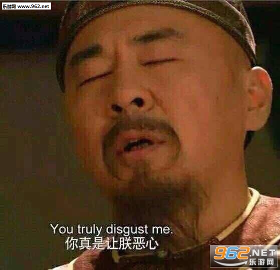 你真是让朕恶心表情包截图0