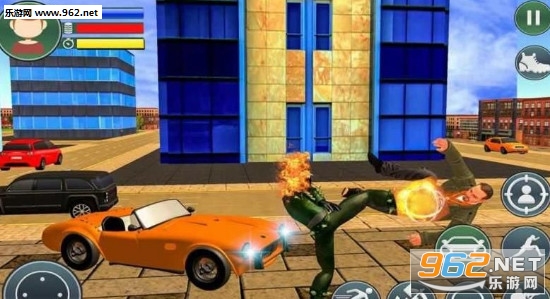 Ghost Fire Skull Superhero - Blaze Battle(��������ð�׿��)v1.0��ͼ0