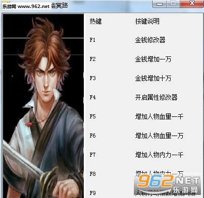 侠客风云传:前传幽冥路十项修改器截图0