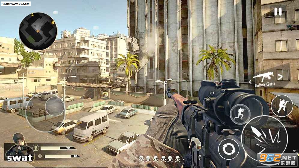 Traffic Sniper Shooter(��ͨ�ѻ��ְ�׿��)v1.0��ͼ0