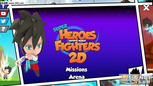 Super Heroes Fighters 2D(����Ӣ�۶Ծ���׿��)v1.0��ͼ1