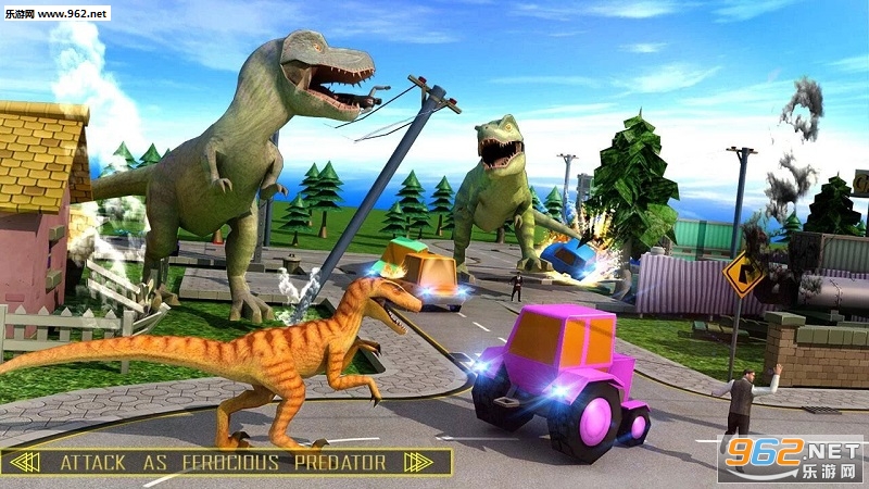 Wild Dinosaur Attack In City(Ұ�������ٷ���)��ͼ1