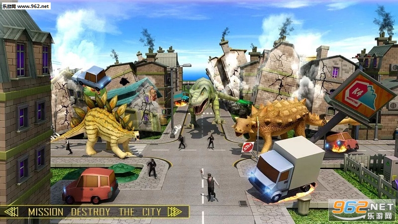 Wild Dinosaur Attack In City(Ұ�������ٷ���)��ͼ2