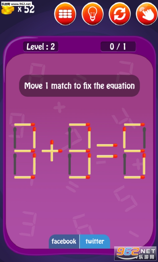 Matchstick Puzzle 2017(火柴迷题安卓版)截图2