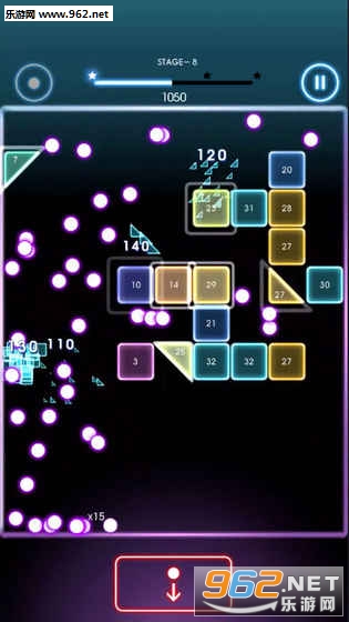 Bricks Breaker Quest(�ƻ�ש��ð�հ�׿��Ϸ)��ͼ2