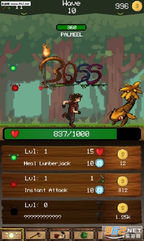 Lumberjack Attack(奇幻伐木工人大冒险安卓版)截图1
