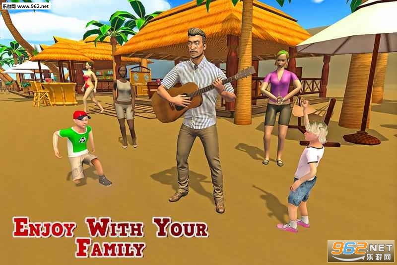 Virtual Family Holiday Camping(虚拟幸福的家庭度假野营安卓版)截图0