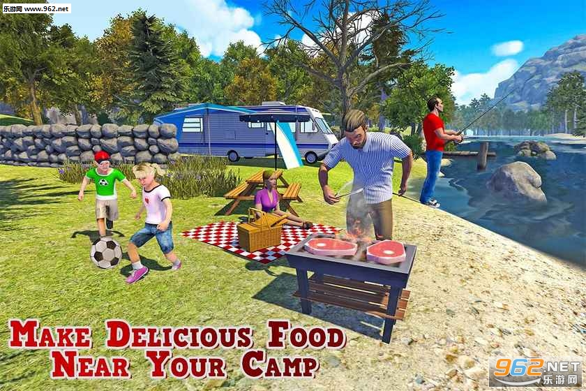Virtual Family Holiday Camping(虚拟幸福的家庭度假野营安卓版)截图3