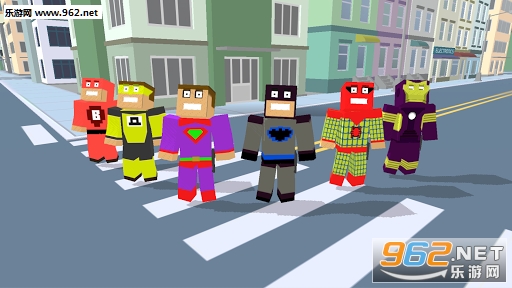 Blocky Superhero: Villain Destroyer(��״��Ӣ��С�����𽢰�׿��)v1.1��ͼ1