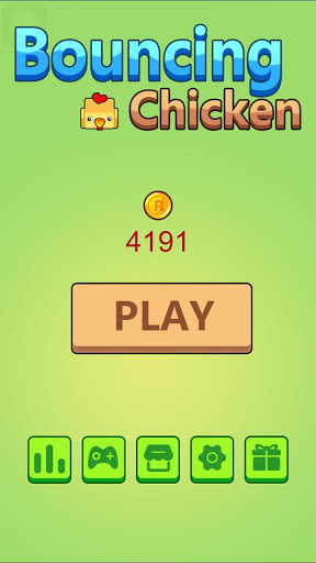Bouncing Chicken(��Ծ�ļ���׿��)v1.0.0��ͼ0