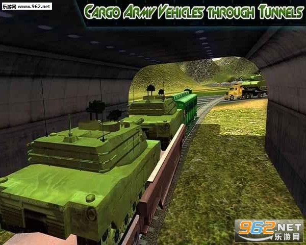 US Military Cargo Train Simulator: Railroad Game(���������г�ģ������׿��)��ͼ2
