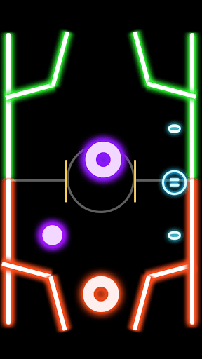 Finger Glow Hockey(手指发光曲棍球安卓版)截图0