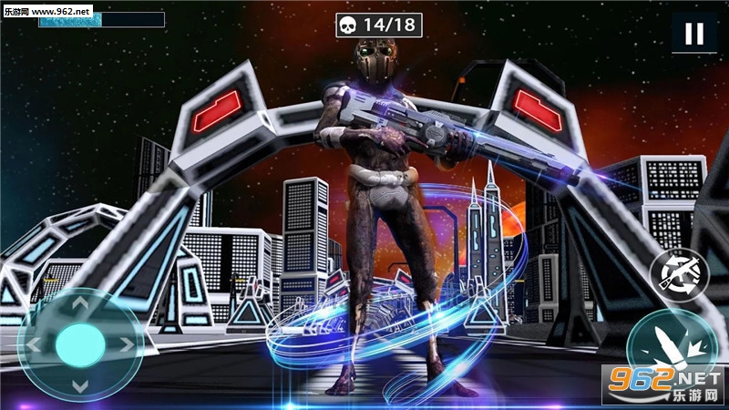 �ƻý�ʬɱ��3D���İ�(Futuristic Sci Fi Kill Shooters 3D)��ͼ0