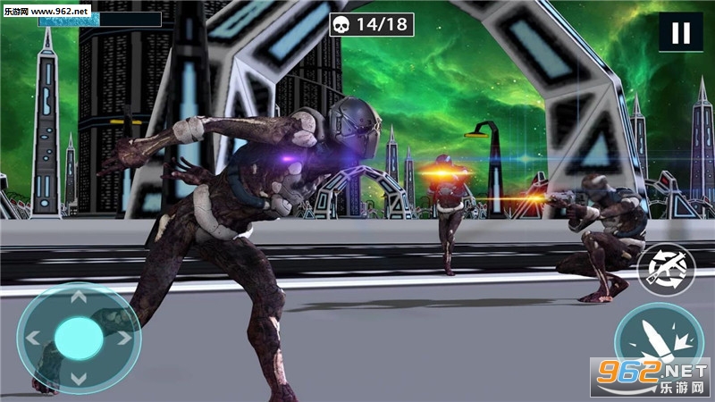 �ƻý�ʬɱ��3D���İ�(Futuristic Sci Fi Kill Shooters 3D)��ͼ2