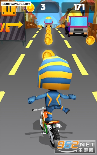 Bike Runner(无尽的跑步游戏安卓版)截图0