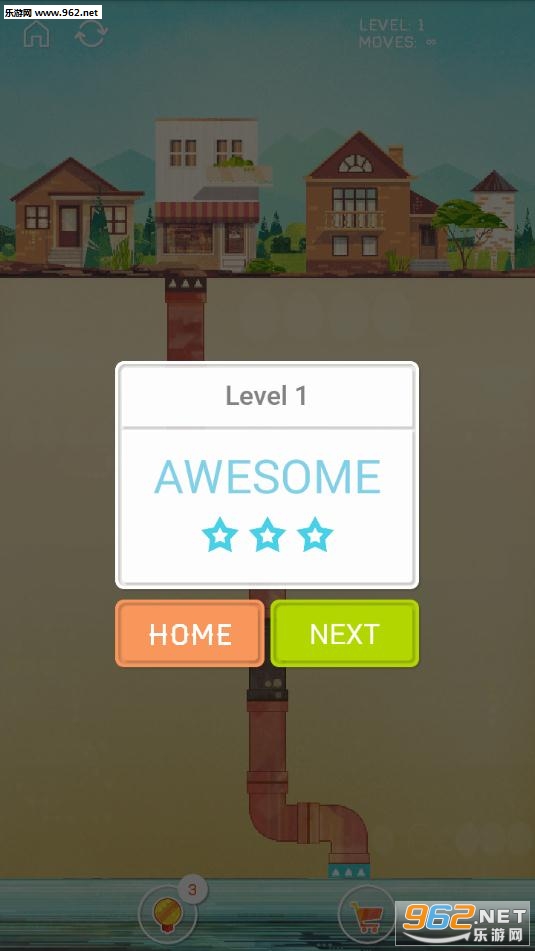 Pipe Puzzle(管道游戏关卡全解锁版)截图0