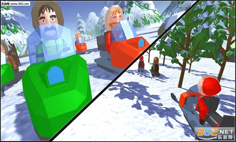 Real Snow Moto Racing - Extreme Rider(极限雪地赛车骑手安卓版)截图1