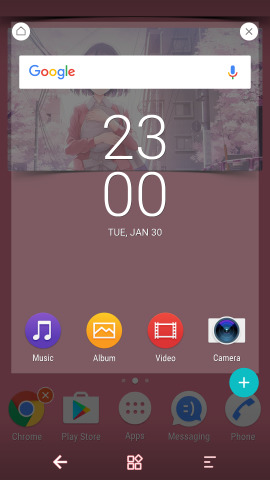 路人女主加藤惠xperia主题软件截图1