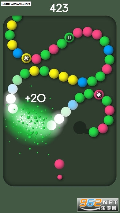 Snake Balls(蛇形球游戏)截图2