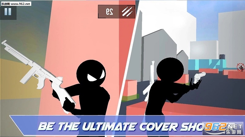 Stickman Shooter: Cover Fire(��������ָǻ�׿��)v1.0��ͼ0
