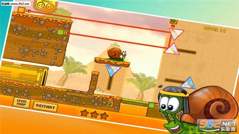 Snail Bob 3 Ancient Egypt(��ţ����3�Ű�����׿��)v1.1��ͼ0