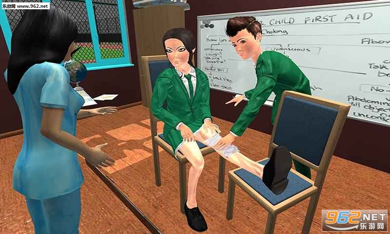 First Aid Training Simulator Game For High School(���м���ѵ��ģ������׿��)��ͼ0