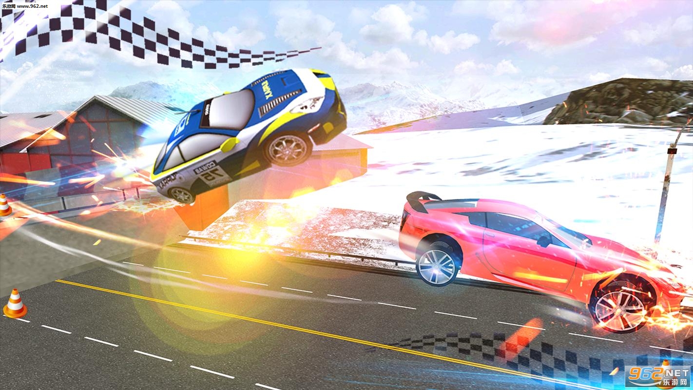 Extrem Car-Stunt Racer(极限赛车特技车手安卓版)截图3