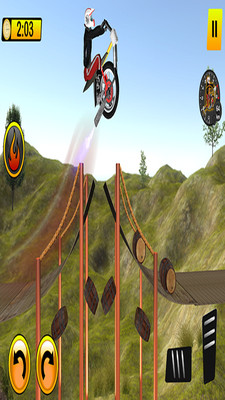 One Wheel Bike Stunts(һ�����г��ؼ���׿��)v1.0(One Wheel Bike Stunts)��ͼ1