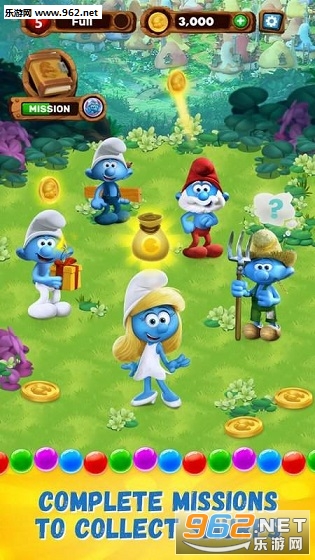 Smurfs Bubble Story(���������ݹ��°�׿��)V1.0.1914��ͼ2