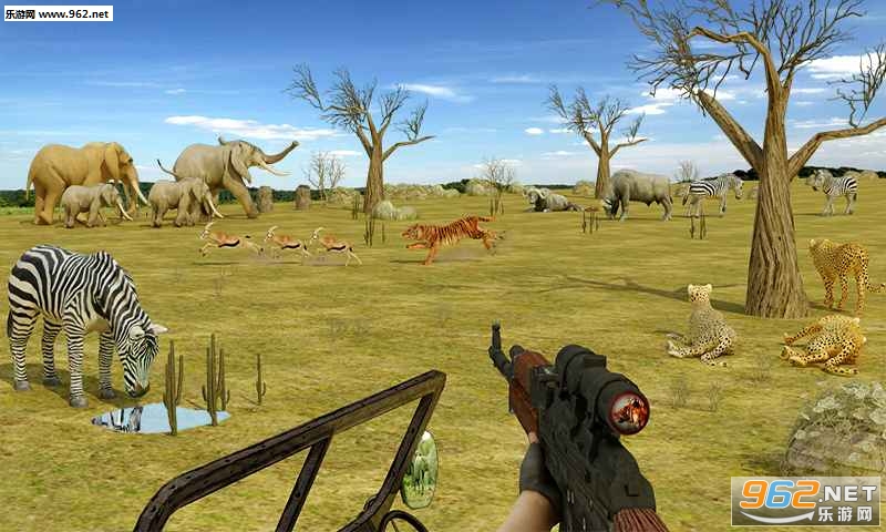 Sniper Hunter Safari Survival(狙击猎手野生动物园的生存安卓版)截图2