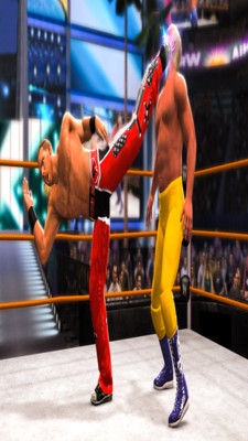 Men Street Wrestling Fight King : Kungfu Clash(Ninja Kungfu安卓版)截图2