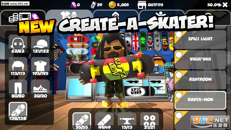 Epic Skater 2(滑板传奇2最新版)截图0
